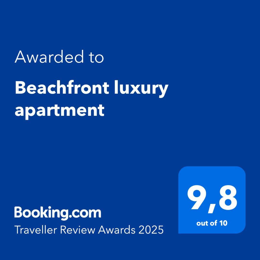 Beachfront Luxury Apartment Будва Экстерьер фото