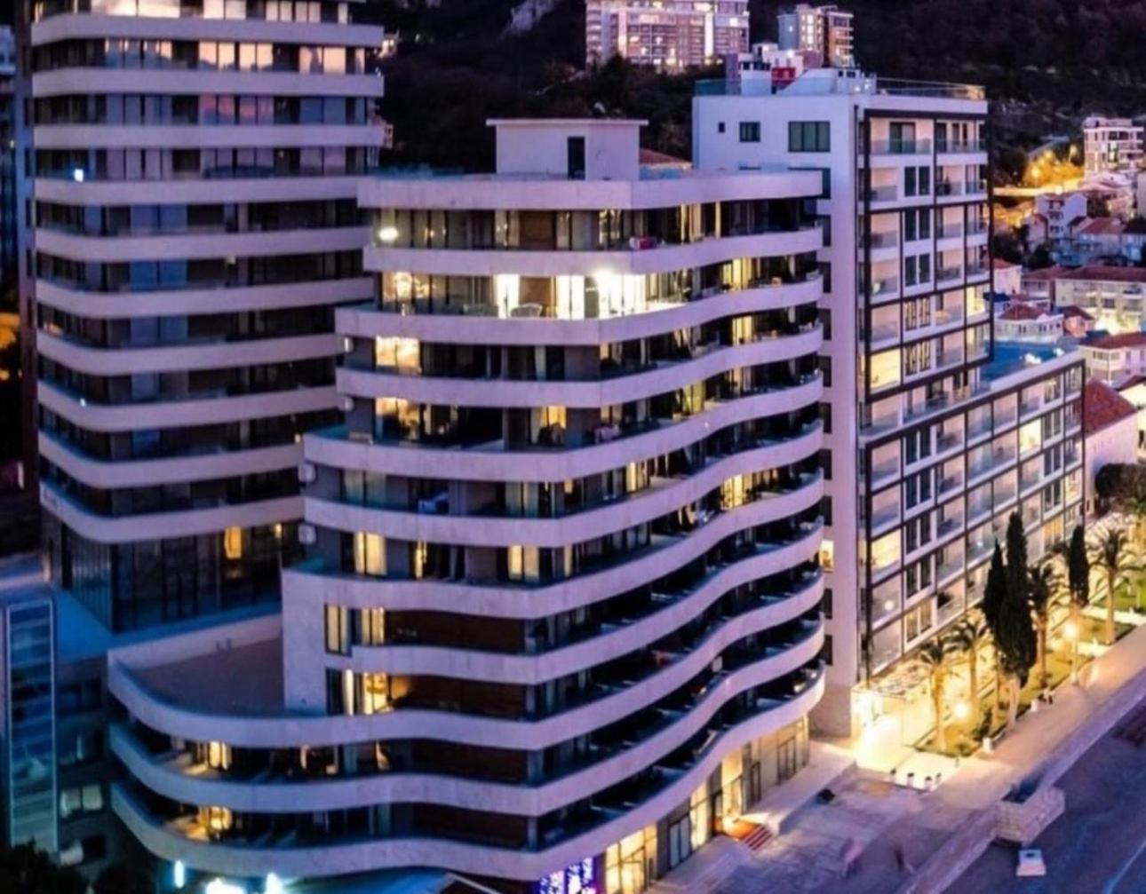 Beachfront Luxury Apartment Будва Экстерьер фото